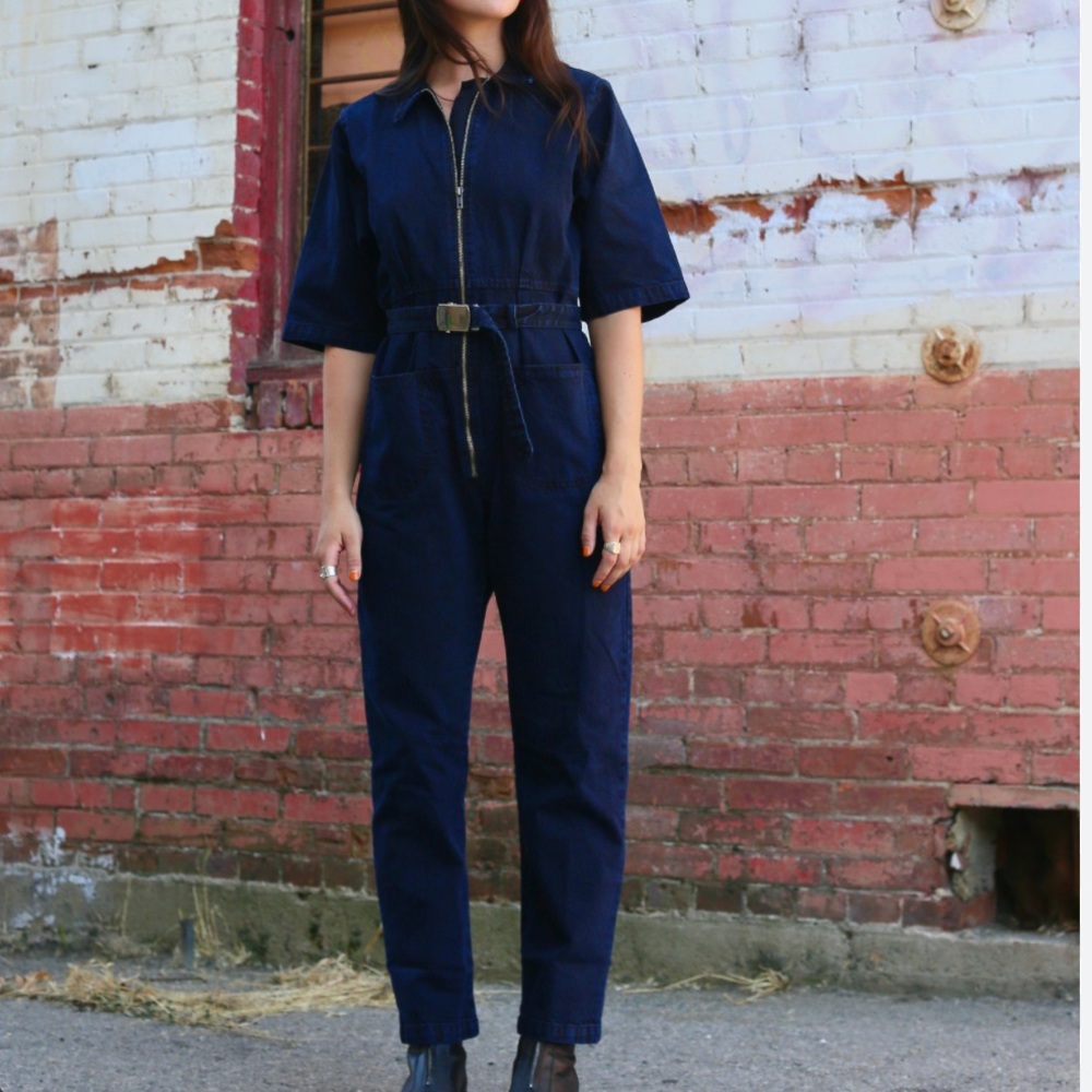 Rachel Comey Drill jumpsuit, size 2, navy
